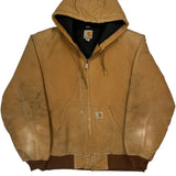 Made In USA Carhartt Jacket - Medium Brown Cotton