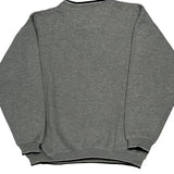 90S Blank Athletic Works Sweatshirt - Large Grey Polyester Blend