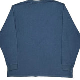 Carhartt Long Sleeve T-Shirt - 2XL Blue Cotton