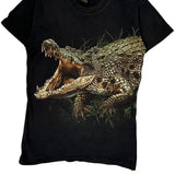 Age 14 Wild Planet T-Shirt - Medium Black Cotton