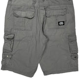 Ecko Unltd Cargo Shorts - 36W 11L Grey Cotton