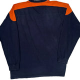 Chicago Bears Nfl Long Sleeve T-Shirt - XL Navy Cotton