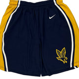 Eagle Logo Nike Sport Shorts - Large Navy Polyester