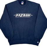Made In USA Russell Athletic Sweatshirt - Large Navy Cotton