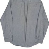 Slim Fit Ralph Lauren Checked Shirt - XL Blue Cotton