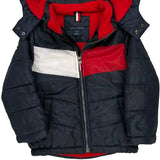 Age 3 Tommy Hilfiger Puffer - 2XS Navy Polyester