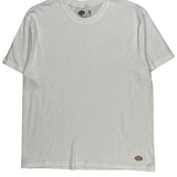 Dickies T-Shirt - XL White Cotton