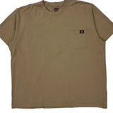 Dickies T-Shirt - 2XL Khaki Cotton