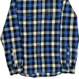 Fjallraven Checked Flannel Shirt - Medium Black Cotton