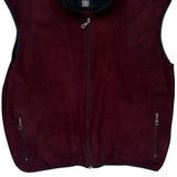 Champion Vest - Large Burgundy Polyester