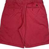 Polo By Ralph Lauren Chino Shorts - 34W 9L Red Cotton