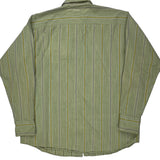 Patagonia Striped Shirt - 2XL Green Cotton
