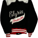 Elyria Pioneers 86 Empire Varsity Jacket - XS White Wool Blend