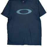 Oakley T-Shirt - XL Blue Cotton