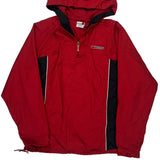 Reebok Windbreaker - Large Black Polyester