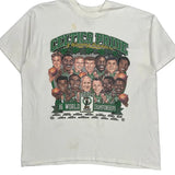 Celtics Pride Fruit Of The Loom Graphic T-Shirt - XL White Cotton