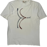 Levis Graphic T-Shirt - 2XL White Cotton