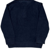 Age 4 Tommy Hilfiger 1/4 Zip - XS Navy Cotton