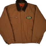 Stanek Constructors, Inc. Port Authority Jacket - XL Brown Cotton