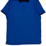 Tommy Hilfiger Polo Shirt - Medium Blue Cotton