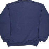 Adidas Sweatshirt - Large Blue Cotton
