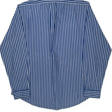 Ralph Lauren Striped Shirt - XL Blue Cotton
