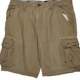 Eddie Bauer Cargo Shorts - 38W 10L Beige Cotton