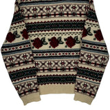 Woolrich Christmas Sweater - Medium Green Wool