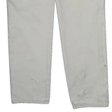 Levis 501 Jeans - 32W 30L White Cotton