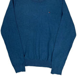 Tommy Hilfiger Sweater - Large Blue Cotton