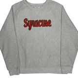 Syracuse Reverse Weave Champion College Sweatshirt - Large Gray Cotton