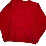 Mickey Mouse Disney Cartoon Sweatshirt - 2XL Red Cotton