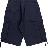 Noiz Cargo Shorts - 31W 11L Navy Cotton