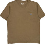 Carhartt T-Shirt - Medium Brown Cotton