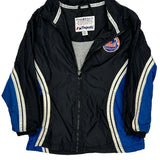 Age 8 Mets Majestic Windbreaker - Small Black Polyester