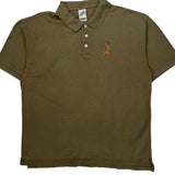 Scooby Doo Cartoon Network Cartoon Polo Shirt - Large Brown Cotton