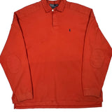Ralph Lauren Rugby Shirt - 2XL Red Cotton