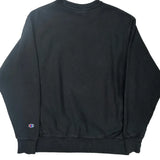 Reverse Weave Champion Sweatshirt - Large Black Cotton