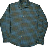 Polo By Ralph Lauren Checked Shirt - XL Blue Cotton