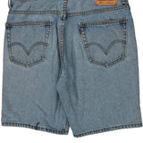 Levis Denim Shorts - 34W 9L Light Wash Cotton