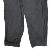 Nike Track Pants - Large Black Polyester