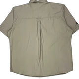 Chase Authentics Short Sleeve Shirt - 2XL Beige Cotton