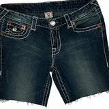 True Religion Denim Shorts - 30W US 4 Dark Wash Denim