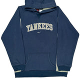 Yankees Nike Spellout Hoodie - XL Blue Cotton
