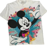 Mickey Mouse Mickey Cartoon T-Shirt - XL Multicoloured Cotton