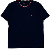 Tommy Hilfiger T-Shirt - Medium Navy Cotton