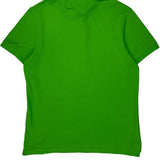 Tommy Hilfiger Slim Fit Polo Shirt - Large Green Cotton