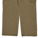 Wrangler Carpenter Trousers - 32W 30L Brown Cotton