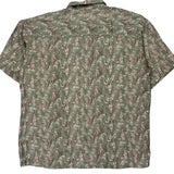 North 44 Hawaiian Shirt - Medium Pink Viscose