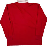 Chaps Ralph Lauren Rugby Shirt - XL Red Cotton